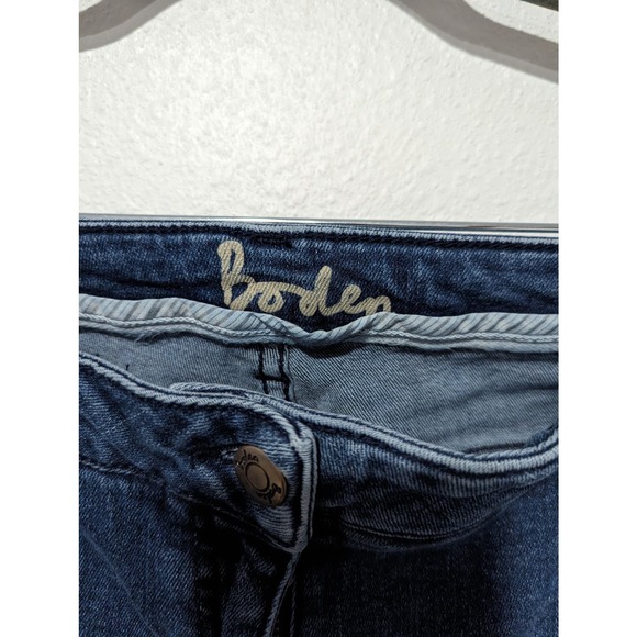 Boden Cropped Denim Jeans Size 10 - Picture 3 of 6